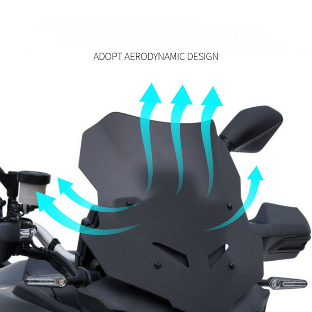 For Yamaha MT09 Tracer 9GT 2021 front windshield on a motorcycle