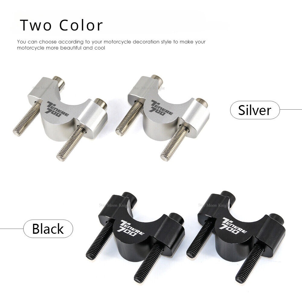 For Yamaha Tenere700/XTZ07 head handle height increasing kit