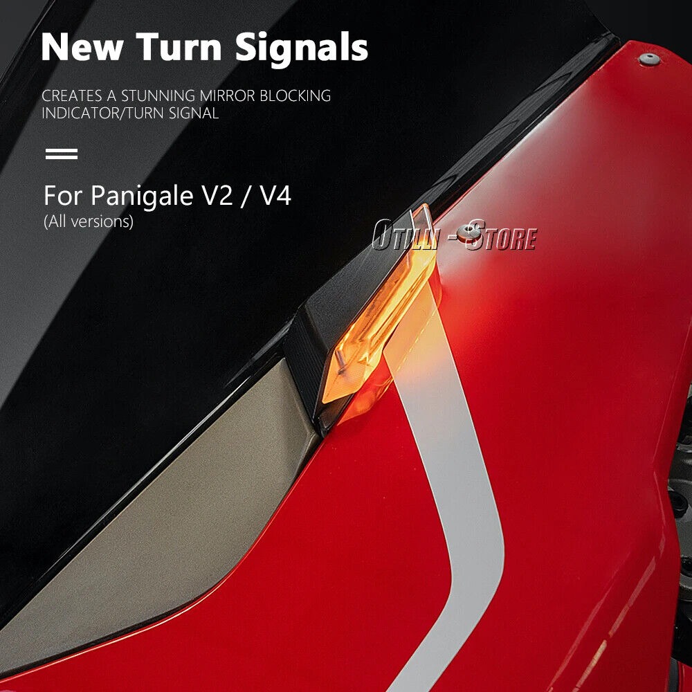 For Ducati V4 front turn signal light