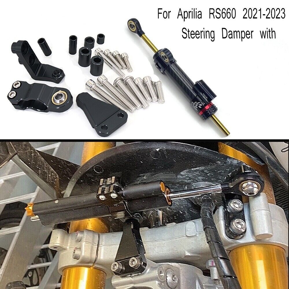 For Aprilia RS660 21 Steering Damper Mounting Bracket