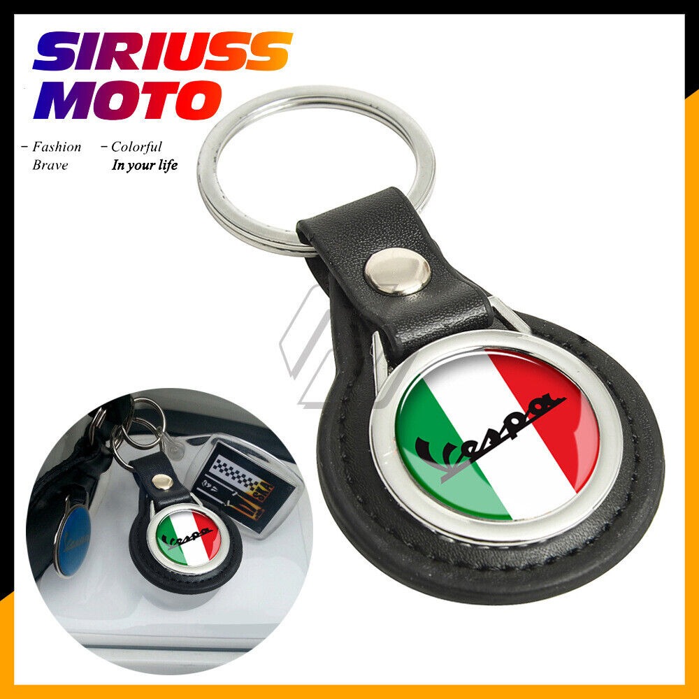 For vespa leather keychain