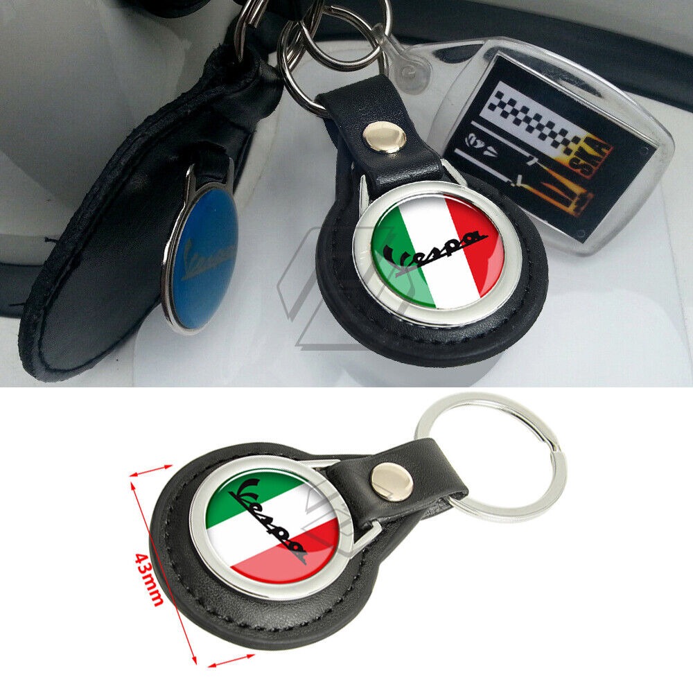 For vespa leather keychain