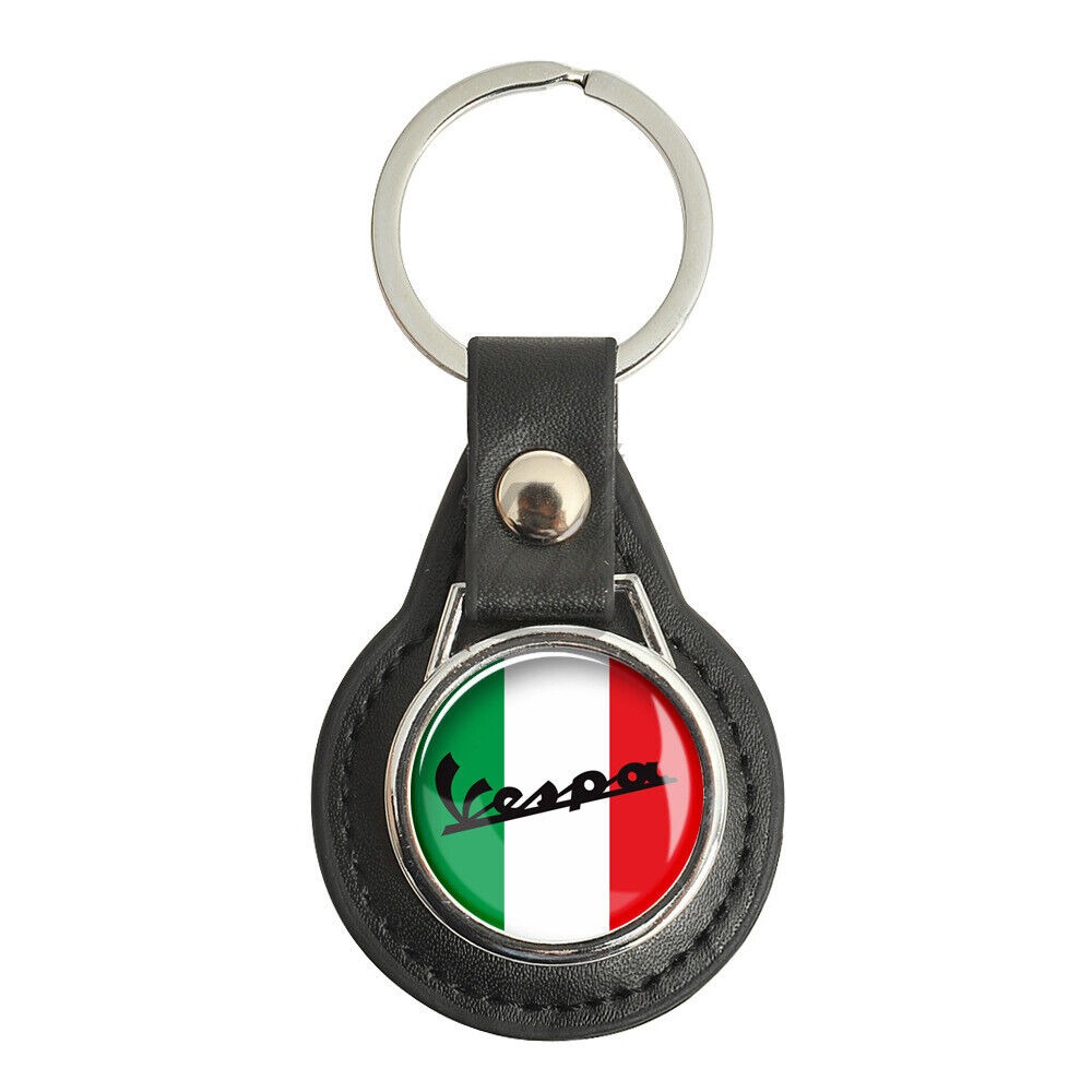 For vespa leather keychain
