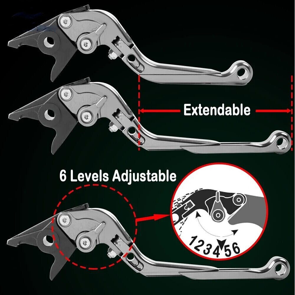 Universal Adjustable folding telescopic brake clutch lever