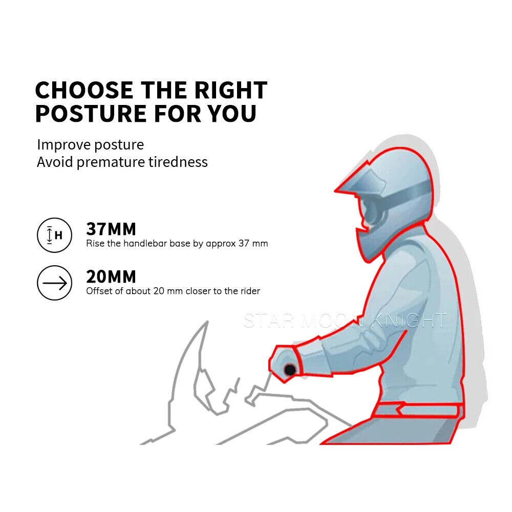 For Kawasaki Z400 (2018-) increased height code