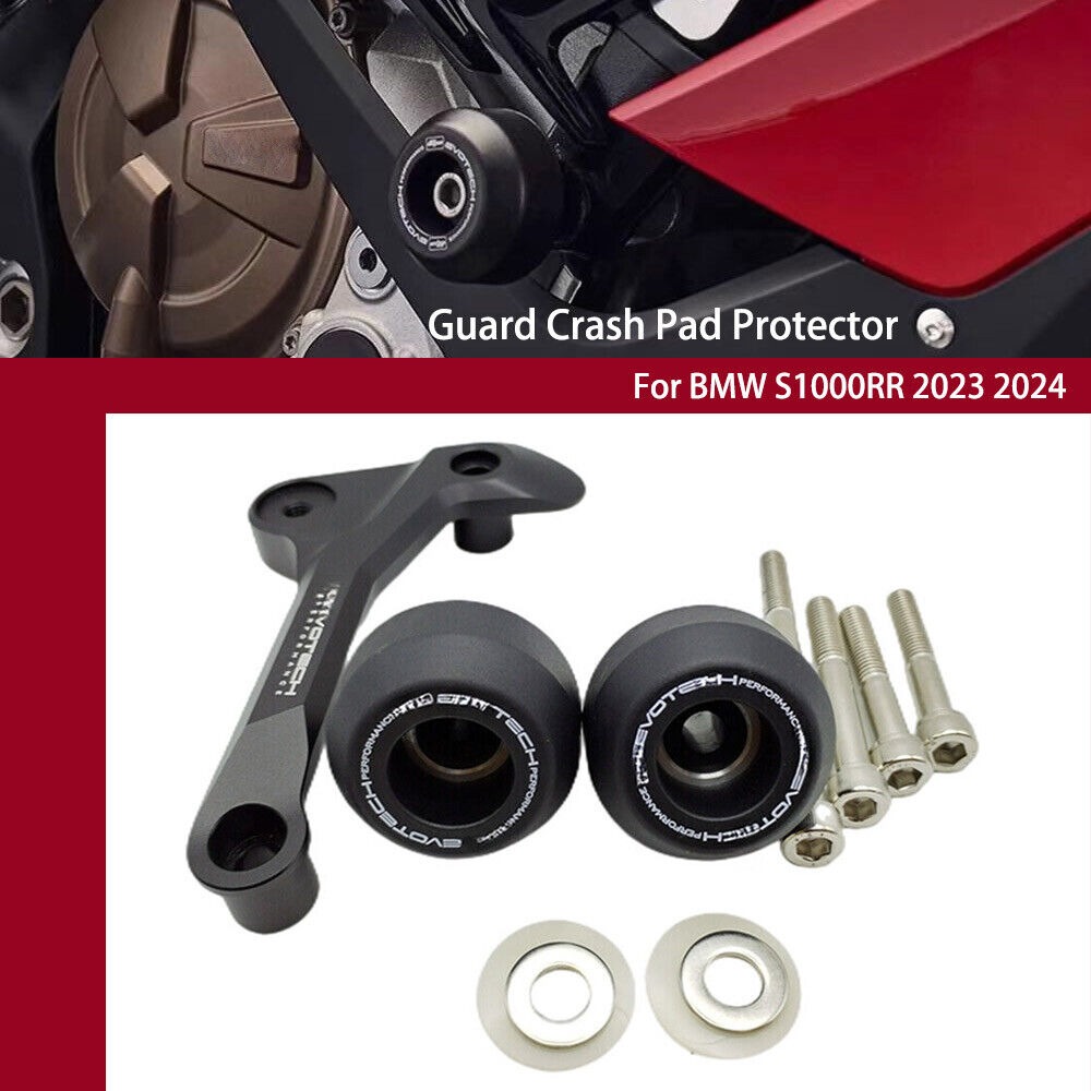 motorbike crash bobbins Engine Fairing Guard Crash Pad Protector For BMW S1000RR 2023 2024