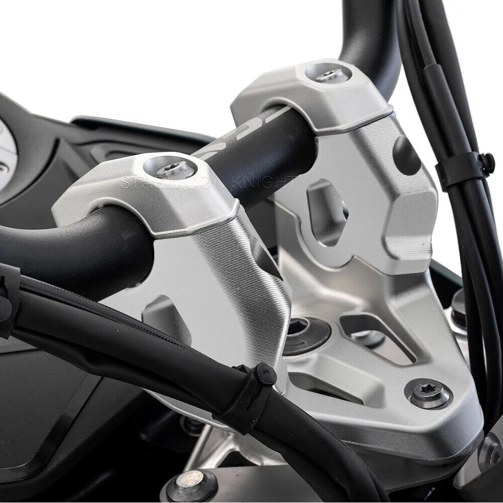 Handle Bar Clamp Raised Extend Handlebar Mount Riser For BMW R1300GS 2024-