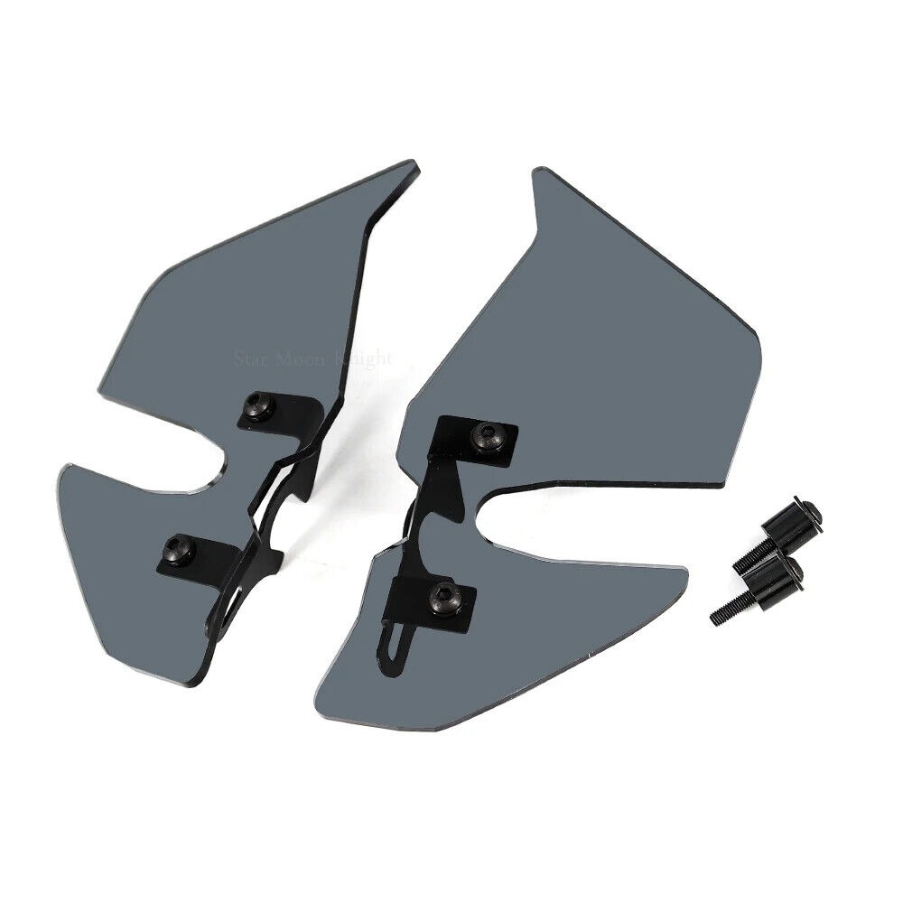 For BMW F750GS F850GS 2018-UP Smoky Windshield Side Panels Front Wind Deflector