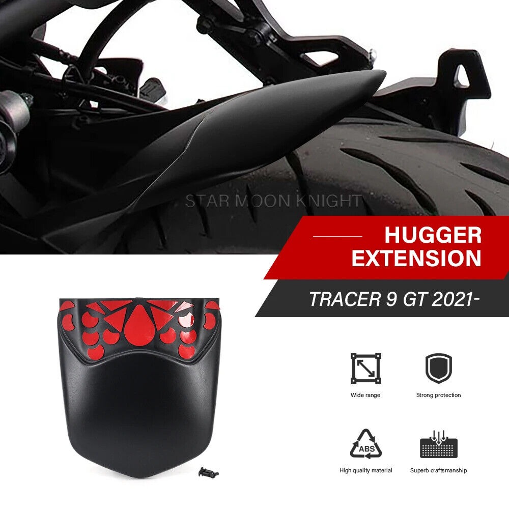 Motorcycle Rear Mudguard Extender / Fender Extension For Yamaha Tracer 9 2021 -