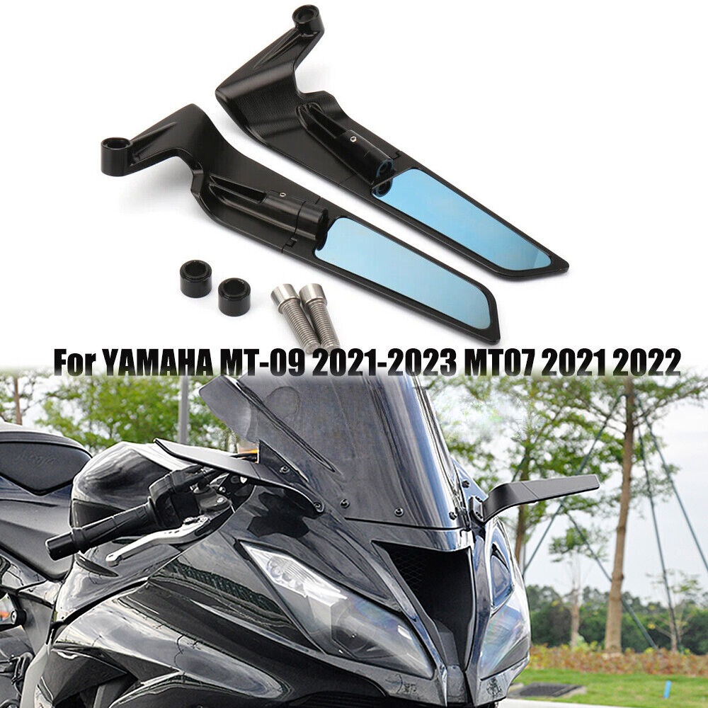 Side Rearview Mirror For YAMAHA MT-09 2021-2023 MT07 2021 2022 Stealth Mirrors