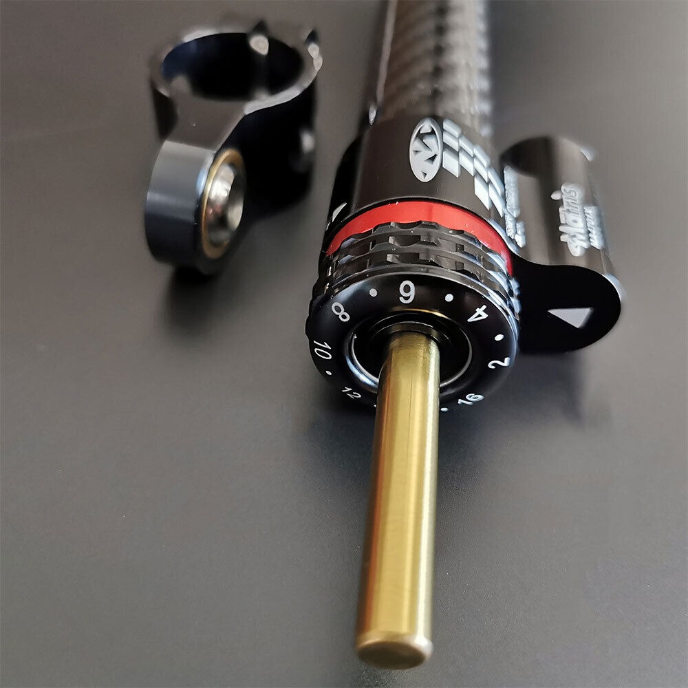 9.8 Inch Adjust Carbon Fiber Steering Damper Stabilizer For Yamaha MT09 MT07 YZF