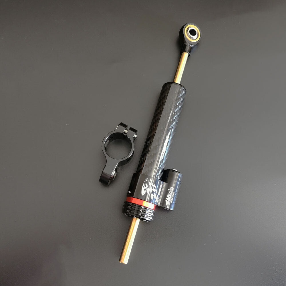 9.8 Inch Adjust Carbon Fiber Steering Damper Stabilizer For Yamaha MT09 MT07 YZF