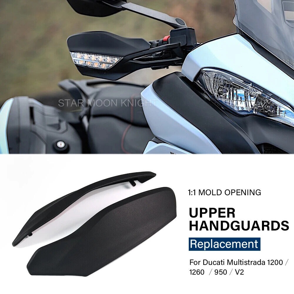 Protector Windshield Upper Handguards For Ducati Multistrada 950 V2 1200 1260