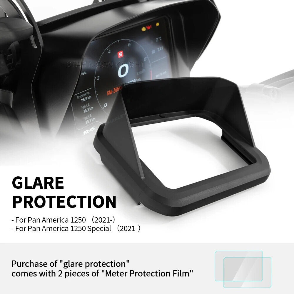 TFT Instrument Screen Cover + Protection Meter Screen Film For Pan America 1250