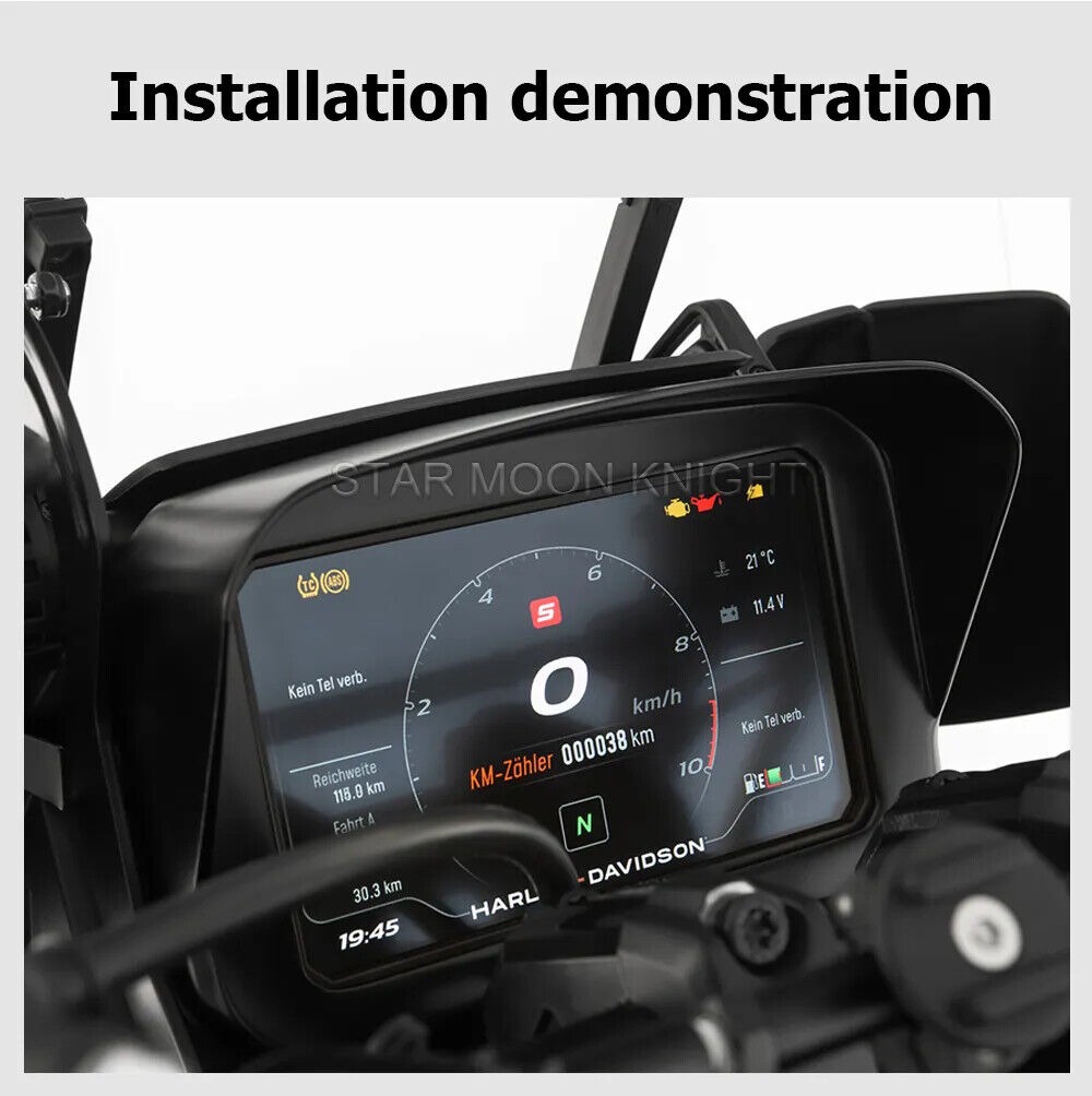 TFT Instrument Screen Cover + Protection Meter Screen Film For Pan America 1250