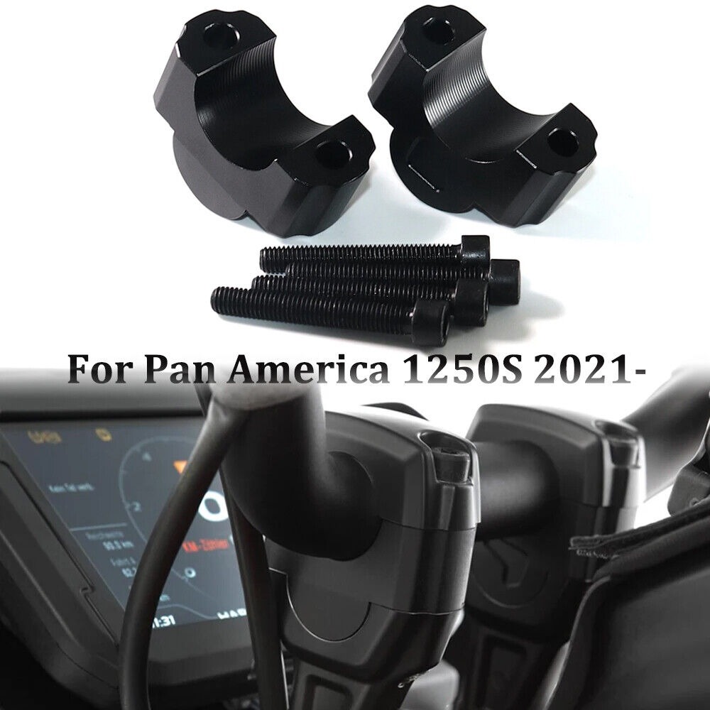 Motorcycle modification parts Handlebar Risers 25mm for PAN AMERICA 1250 2021 Handlebars Increase ex